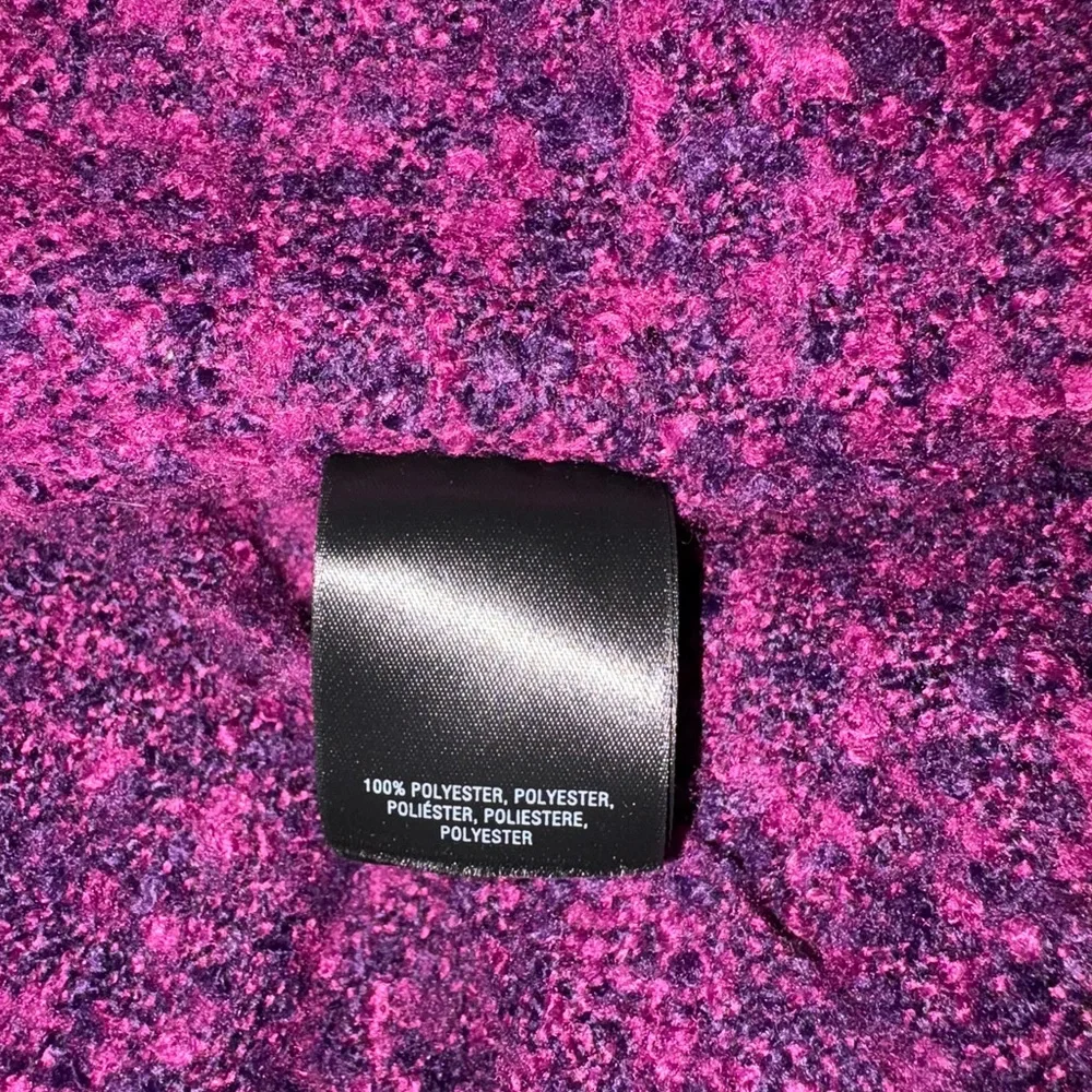 Anthropologie Purple‎ Pink Textured Large Cowl Scarf